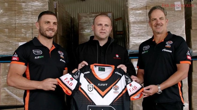 FAB Industrial Logistics have walked out on the Wests Tigers.