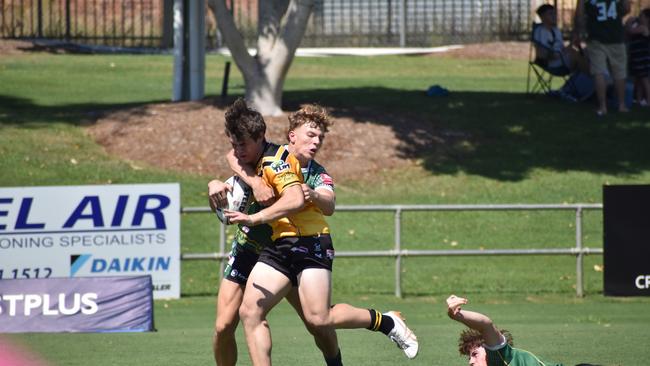 Cyril Connell Challenge game between the Ipswich Jets and Sunshine Coast Falcons. Saturday March 18, 2023. Picture, Nick Tucker.
