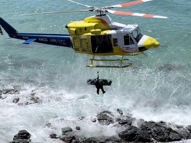 Worker remains in hospital after dramatic 25m cliff fall