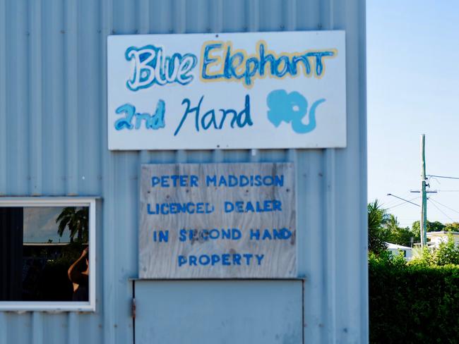 The Blue Elephant second hand store at 2 Tracey Street, Bowen. Picture: Katrina Lezaic