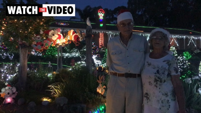 Bill and Peg's Lobethal Christmas Lights Display