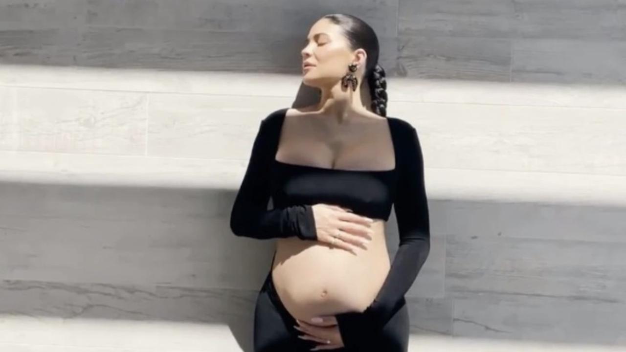 Kylie Jenner announced her pregnancy on Instagram.