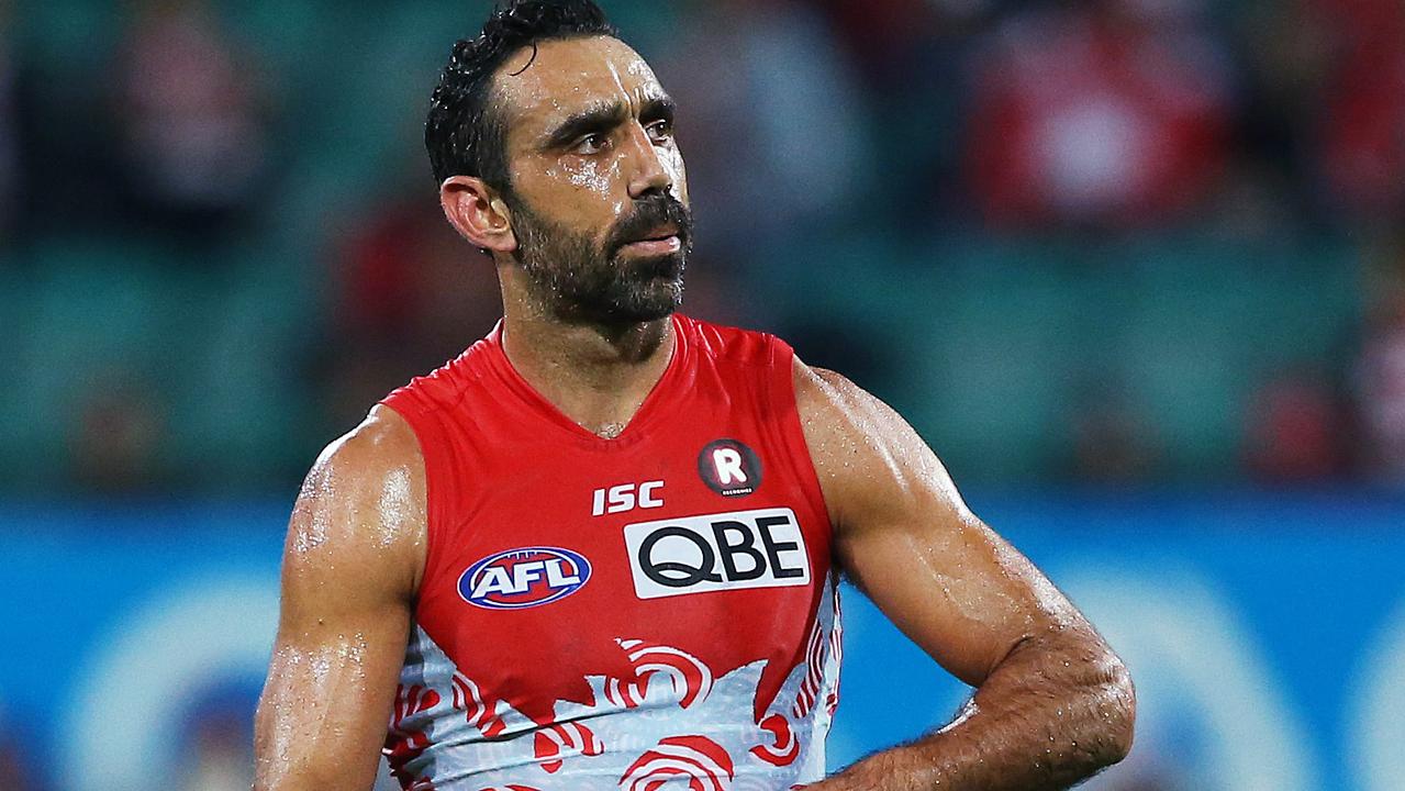 Adam Goodes was forced into retirement because of constant booing.