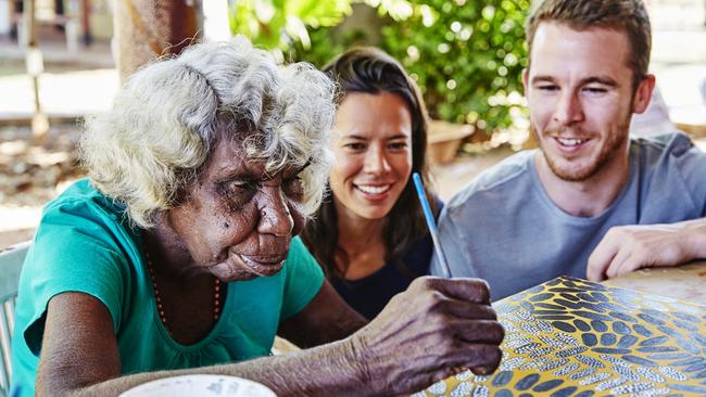 Waringarri Aboriginal Arts Centre in Kununurra. Picture: Tourism WA