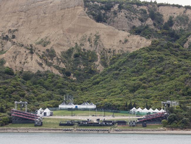 Security measures have been beefed up at the Anzac commemorative site on the Gallipoli peninsula in Turkey. Picture: Ella Pellegrini