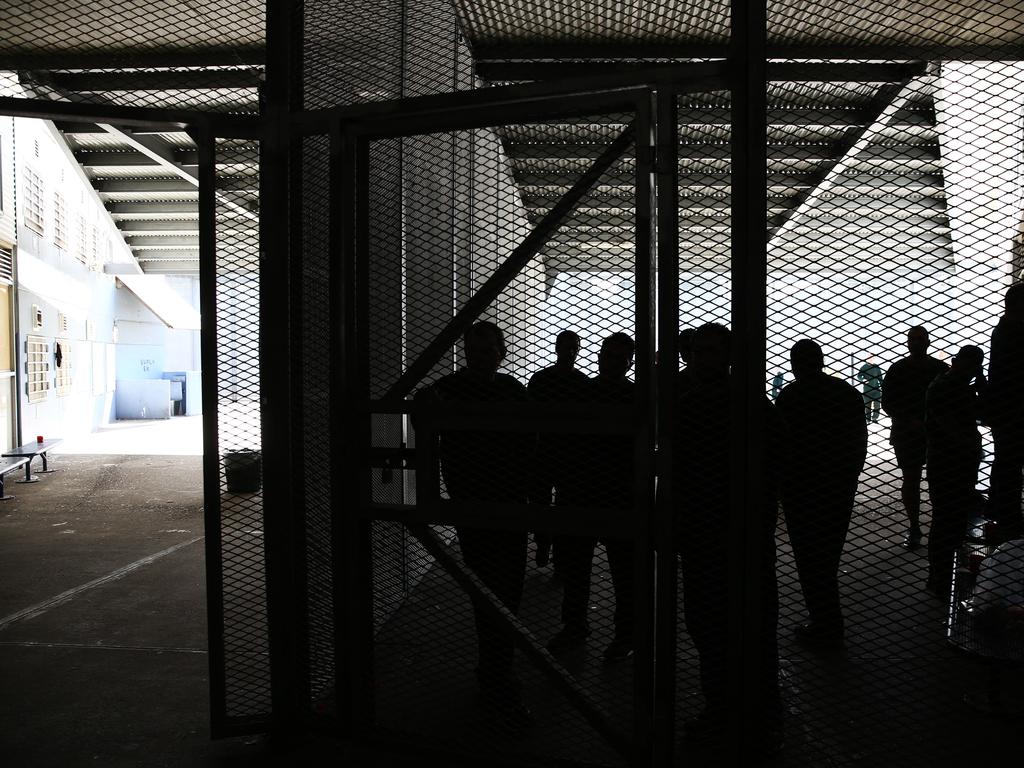 Inmates are segregated at Silverwater Correction Centre. Picture: Tim Hunter