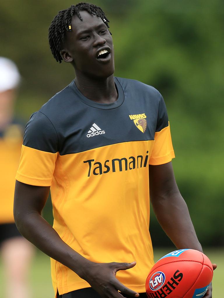 Changkuoth Jiath has been impressing in the VFL. Picture: Mark Stewart