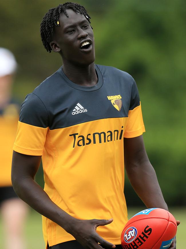 Changkuoth Jiath has been impressing in the VFL. Picture: Mark Stewart