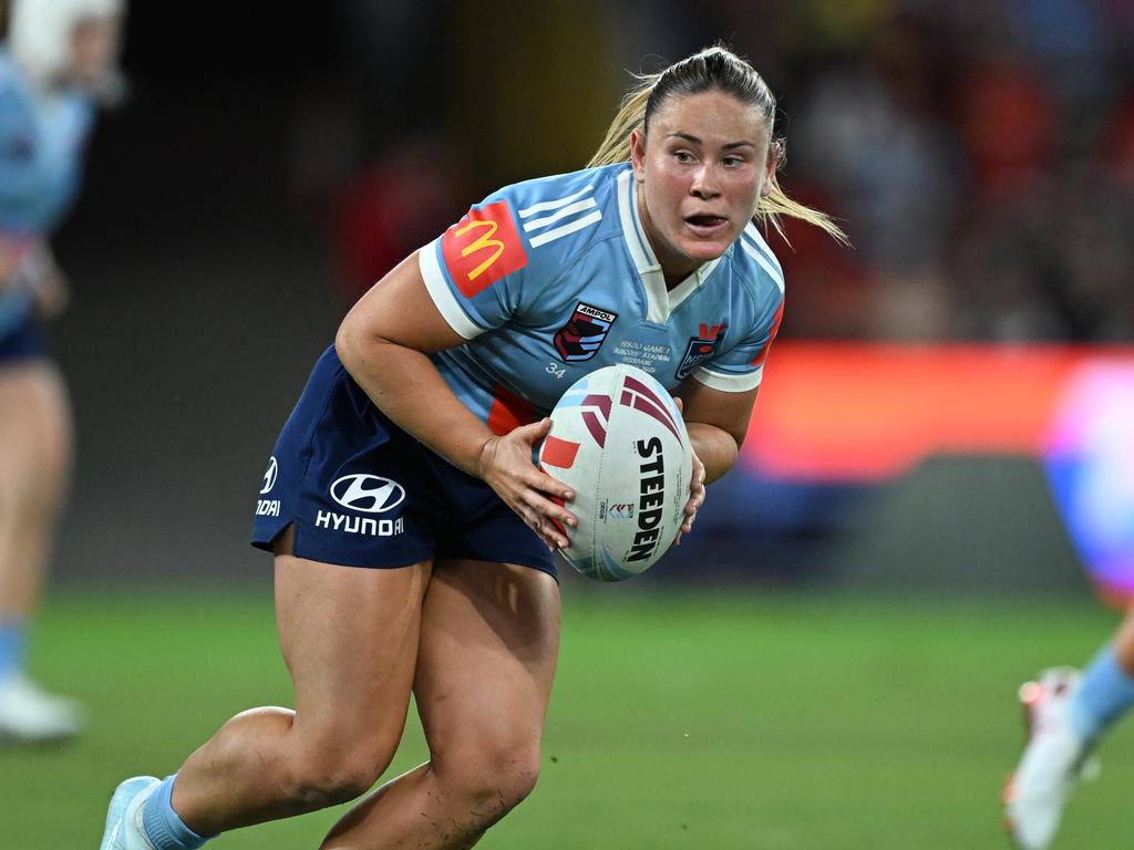 NSW hooker Keeley Davis decided not to pursue the complaint. Picture: NRL Photos
