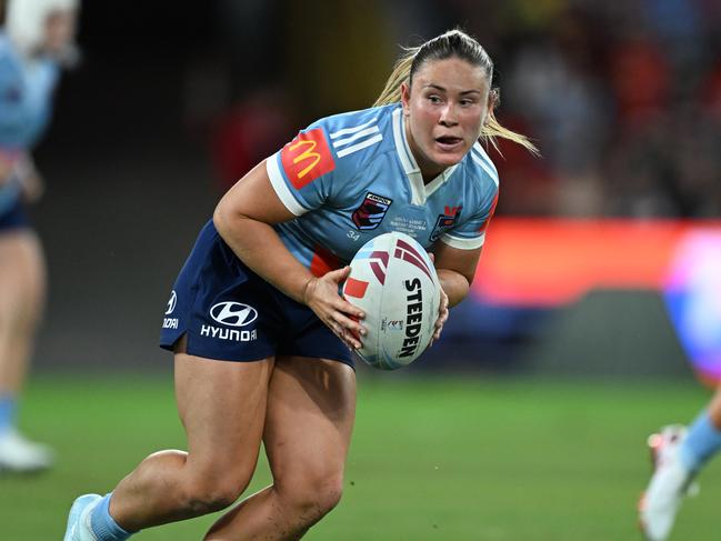 NSW hooker Keeley Davis decided not to pursue the complaint. Picture: NRL Photos