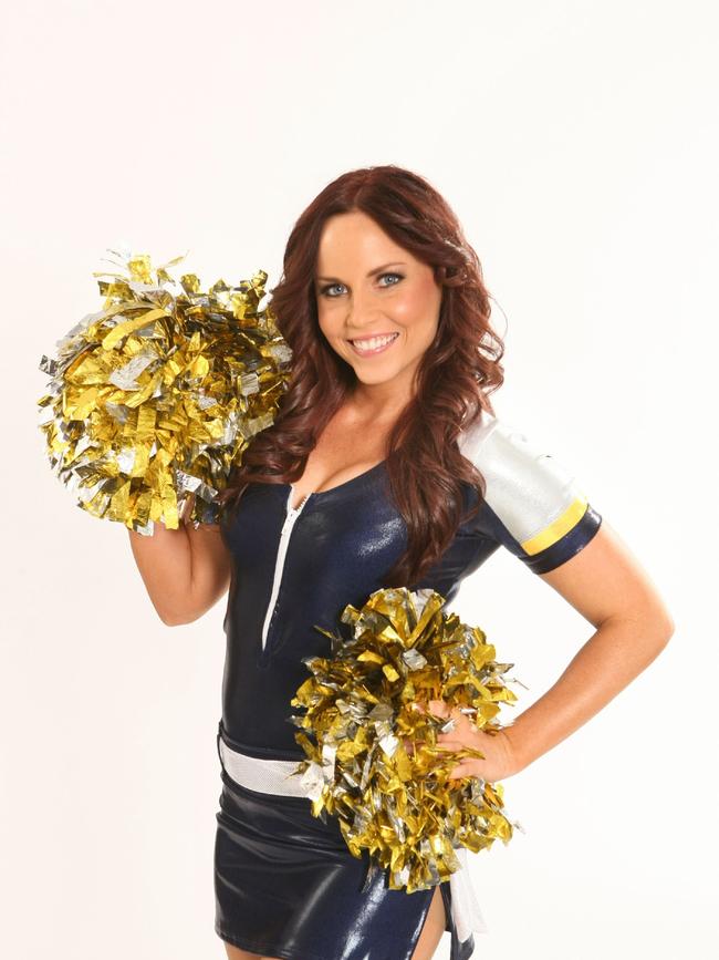 North Queensland Cowboys cheer squad Renee Nicol.