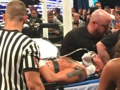 WWE star suffers serious injury