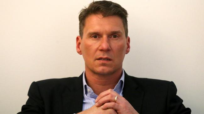 SA Liberal Senator and Trump enthusiast Cory Bernardi. Picture: RAY STRANGE