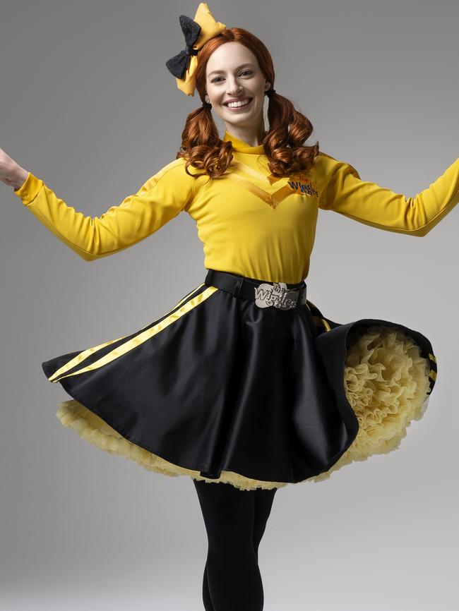 Emma Watkins in costume.