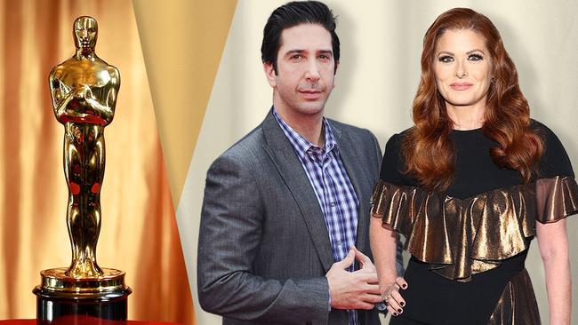 David Schwimmer and Debra Messing are among 200 entertainers who have signed an open letter organised by the advocacy group Jew in the City. Picture composite: The Times