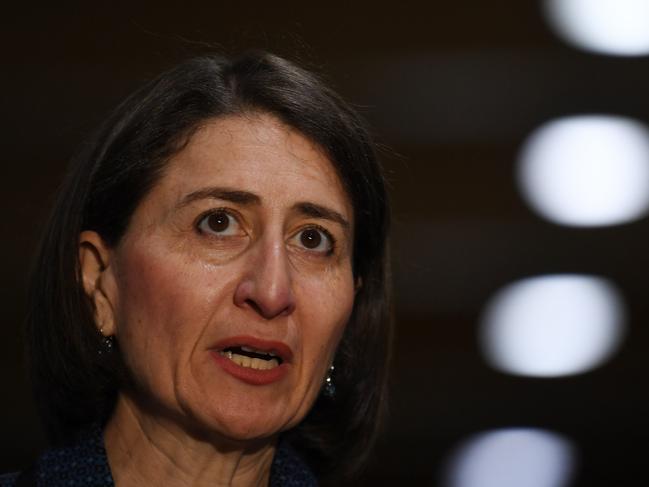 NSW Premier Gladys Berejiklian. Picture: AAP Image/Dean Lewins