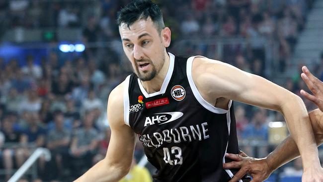 Could Andrew Bogut play in the NBL? Picture: Digital Image