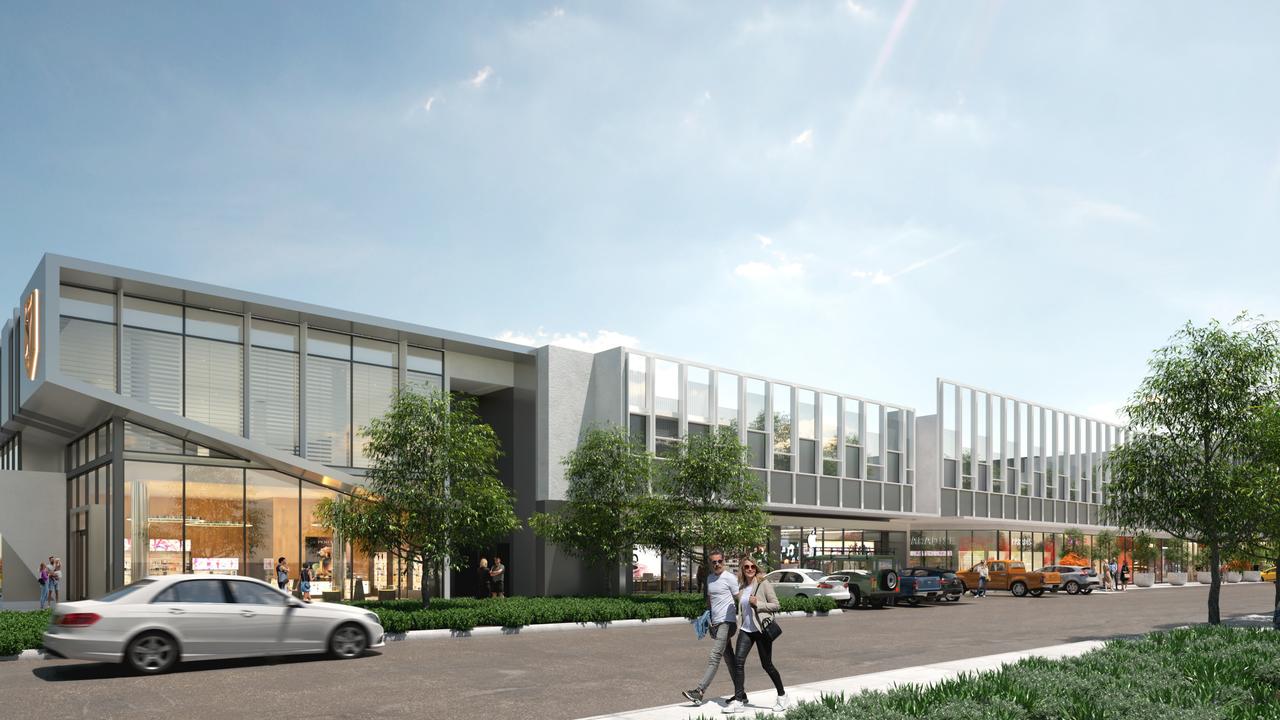 The town centre will feature retail shops, offices and a medical and wellness hub. Picture: Hames Sharley