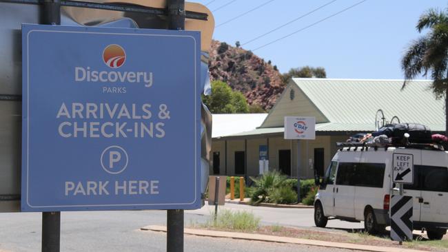 Discovery Parks caravan park Alice Springs. Picture: Gera Kazakov