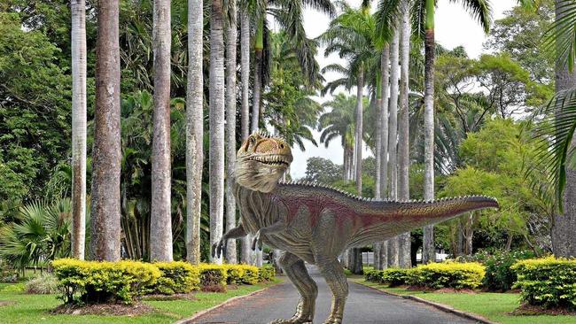 Dinosaur in Queens Park? Picture: Peter Holt