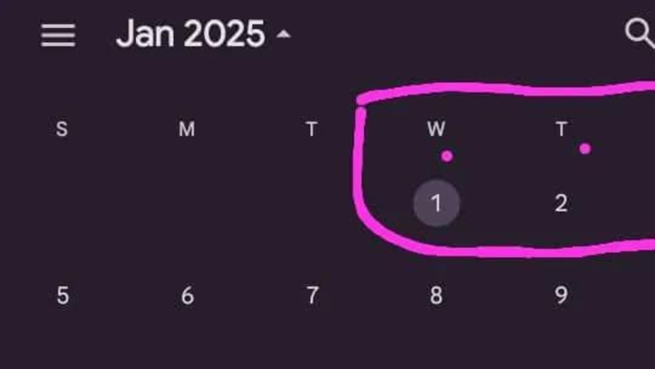 2025 calendar detail is freaking everyone out as global challenges loom