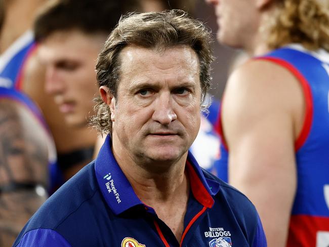 Luke Beveridge’s Bulldogs bowed out in another elimination final. Picture: Michael Willson/AFL Photos