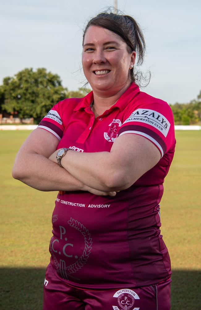 Jennifer Sharma from Palmerston ahead of the 2024 Darwin &amp; Districts Cricket Competition. Picture: Pema Tamang Pakhrin