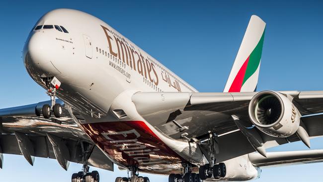 An Emirates Airbus A380. Picture: iStock