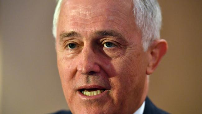 Australia's Prime Minister Malcolm Turnbull at a press conference during the Association of South East Asian Nations (ASEAN) forum in Manila, Philippines, Tuesday, November 14, 2017. (AAP Image/Mick Tsikas) NO ARCHIVING