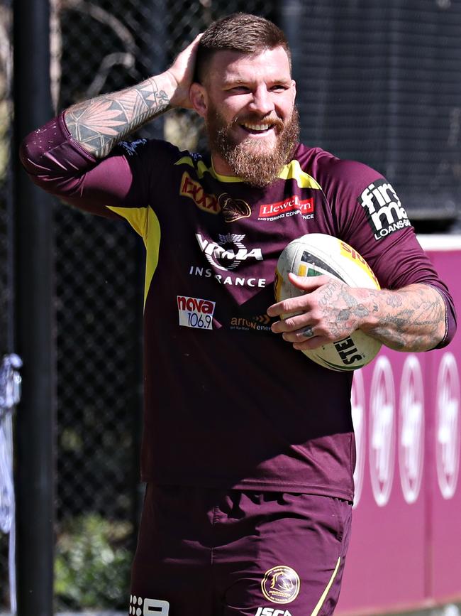 Josh McGuire‘s exit takes some pressure of Brisbane. (Annette Dew)