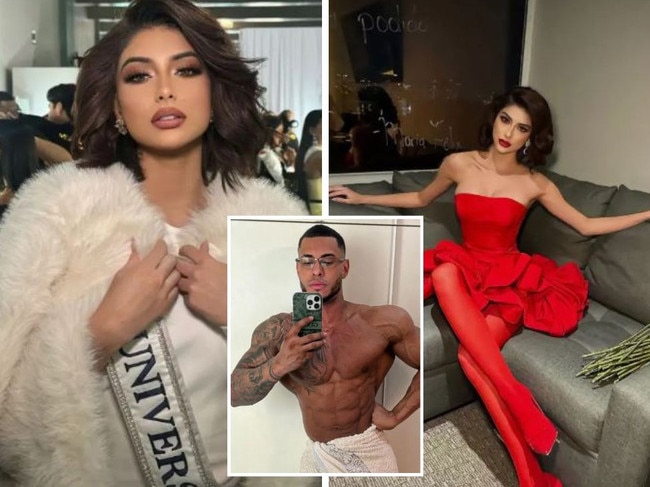 Miss Universe contestant Italy Mora has been expelled from the renowned beauty pageant over a personal matter — with some accusing her of making an unauthorised visit to her boyfriend’s hotel room. Picture: Jam Press