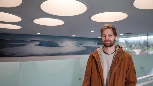 University of Tasmania and Institute of Marine and Antartic Studies PhD candidate Benjamin Viola is heading to Antarctica to study seabirds for six months during the summer season. Photo: Mireille Merlet