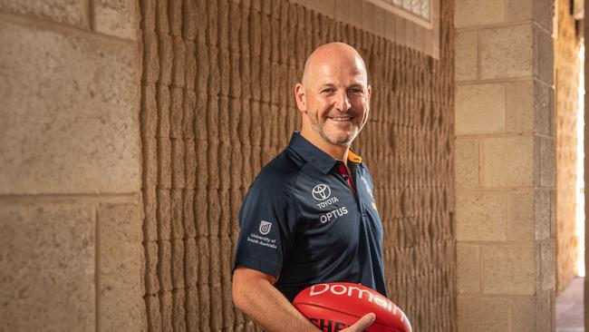 New Adelaide Crows head of football Adam Kelly pictured at the Crows West Lakes headquarters. Picture: Brad Fleet