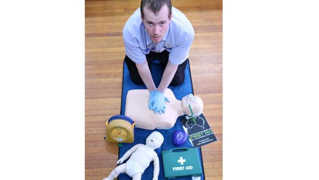 Professional First Aid owner Matthew Fraser of Burnie, Tasmania, who has received a refund from T