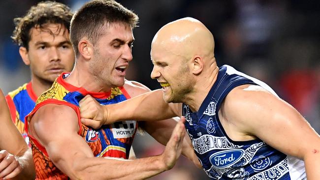 Gary Ablett punched Anthony Miles and should be suspended.