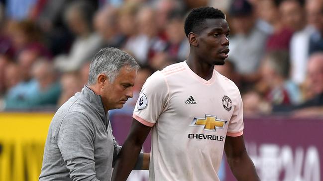 Jose Mourinho is not happy with Paul Pogba... again.