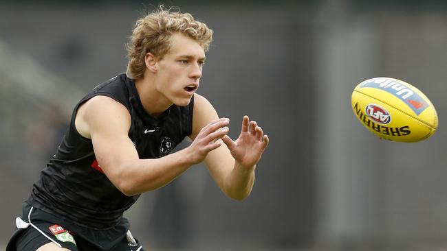 Finlay Macrae is one to watch very closely after his impressive final term against the Eagles. Picture: Darrian Traynor/Getty Images