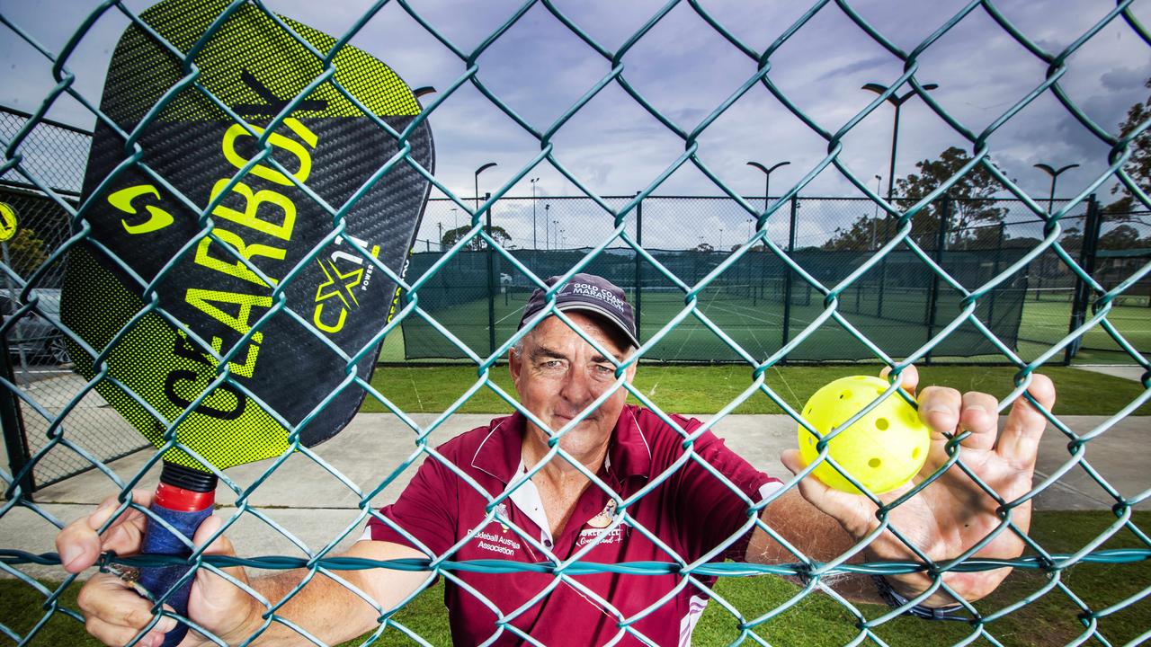 Pickleball player Philip Black, who has launched legal action after being kicked out. Picture: Nigel Hallett