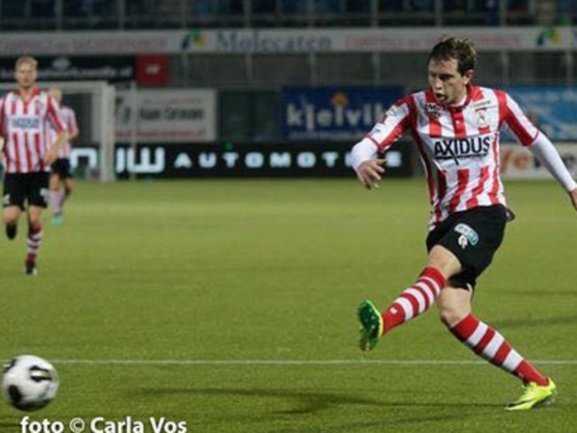 Craig Goodwin has appeared in all of Sparta Rotterdam’s games this Eredivisie campaign. Picture: Supplied