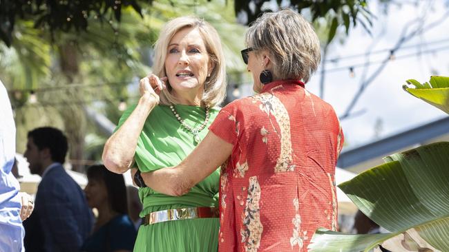 Funeral of Richard Moore, partner of Kay McGrath, at Hillstone in St Lucia, Saturday, February 22, 2025 - Picture: Richard Walker