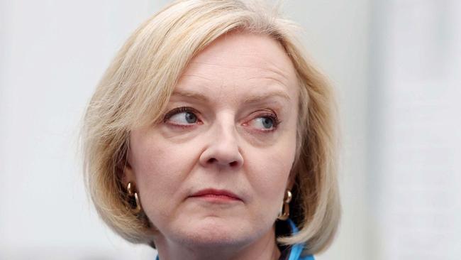 Britain’s Prime Minister Liz Truss. Picture: AFP