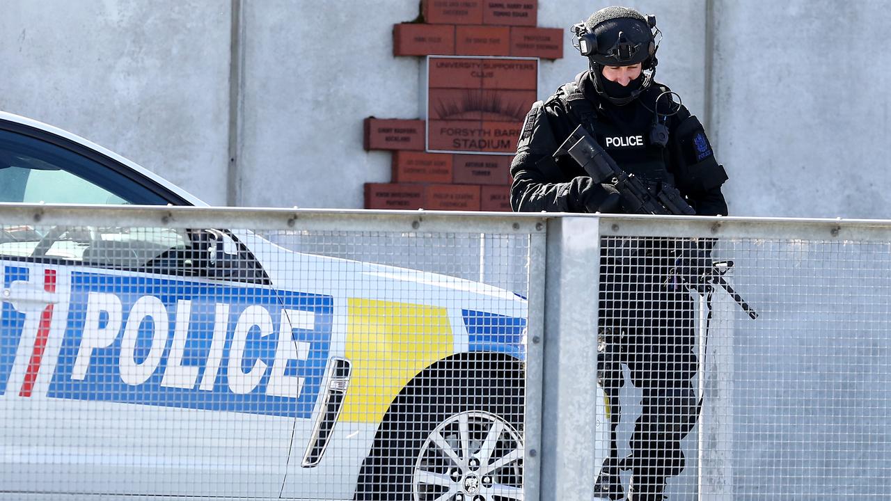 New Zealand is on high alert following the deadly terror attacks on Friday, with heightened security around the country. Picture: Dianne Manson