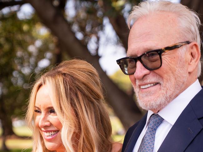 Rebecca and Steven Pongrass at their April 20 wedding at Catalina, Rose Bay. Image: Supplied