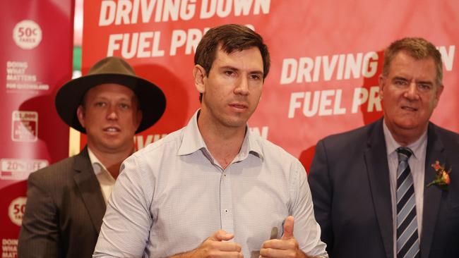 Member for Bundaberg Tom Smith during a media conference at the EKKA, Bowen Hills. Picture: Liam Kidston/File