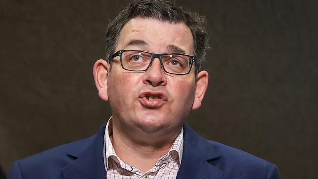 Premier, Daniel Andrews says Victoria needs a ‘ring of steel’ around Sydney. Picture: NCA NewsWire / Ian Currie