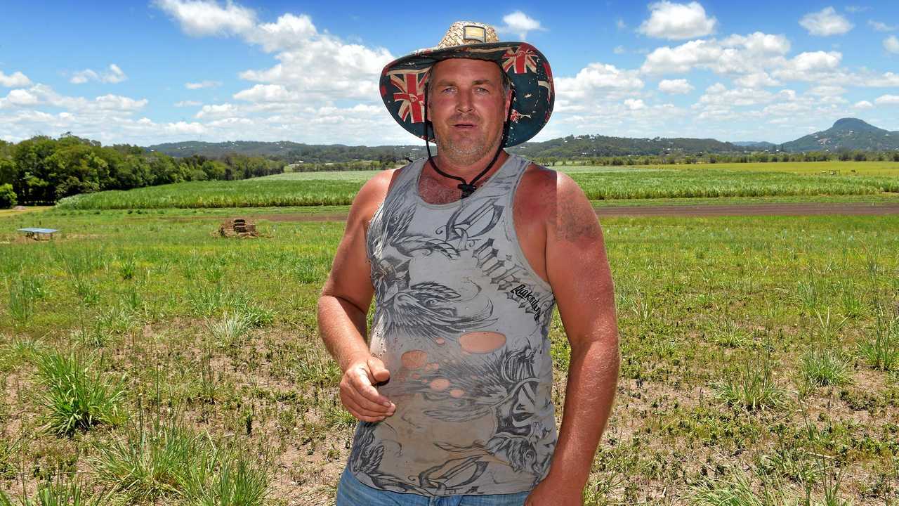 ONGOING ISSUE: Bevan McMartin is having a battle with Sunshine Coast Council over plans for his farmland. Picture: Warren Lynam