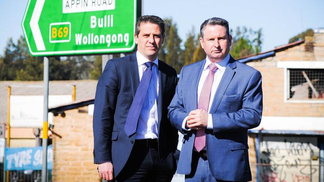 Keira Labor MP Ryan Park and Campbelltown MP announced another $50 million for Appin Rd upgrades.