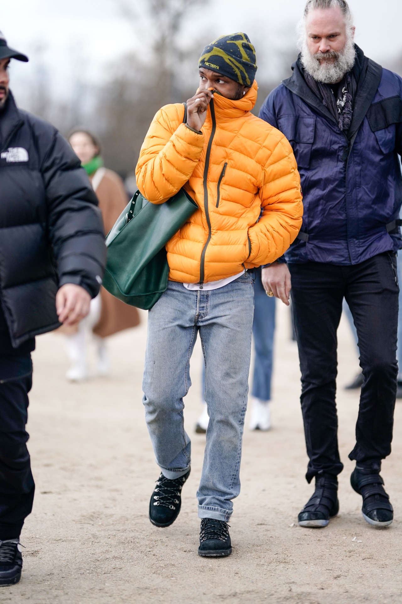 Hector Bellerin walks the runway during the Louis Vuitton Menswear News  Photo - Getty Images