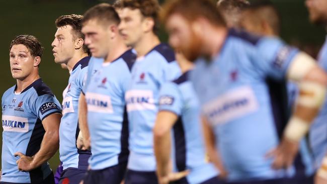 The out-of-form Waratahs have been shunned by Dave Rennie in his preliminary list of Wallabies candidates Picture: Getty Images