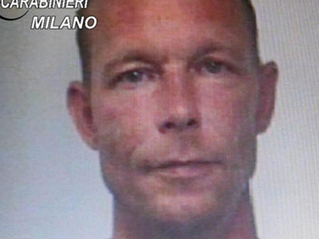 Christian Brueckner, in 2018 when he was arrested for drug trafficking in Italy. (Photo by Handout / ITALIAN CARABINIERI PRESS OFFICE / AFP)